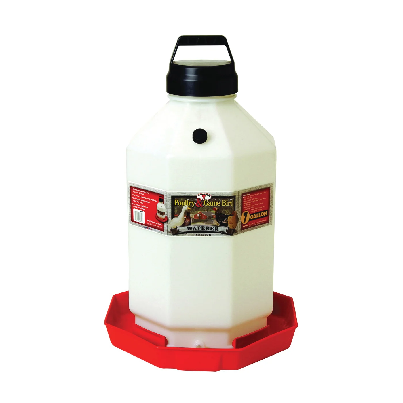 PPF7 Poultry Waterer, 7 gal Capacity, Plastic - Little Giant