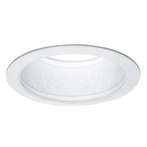 RE-6100WB Baffle Trim, Aluminum Body, White