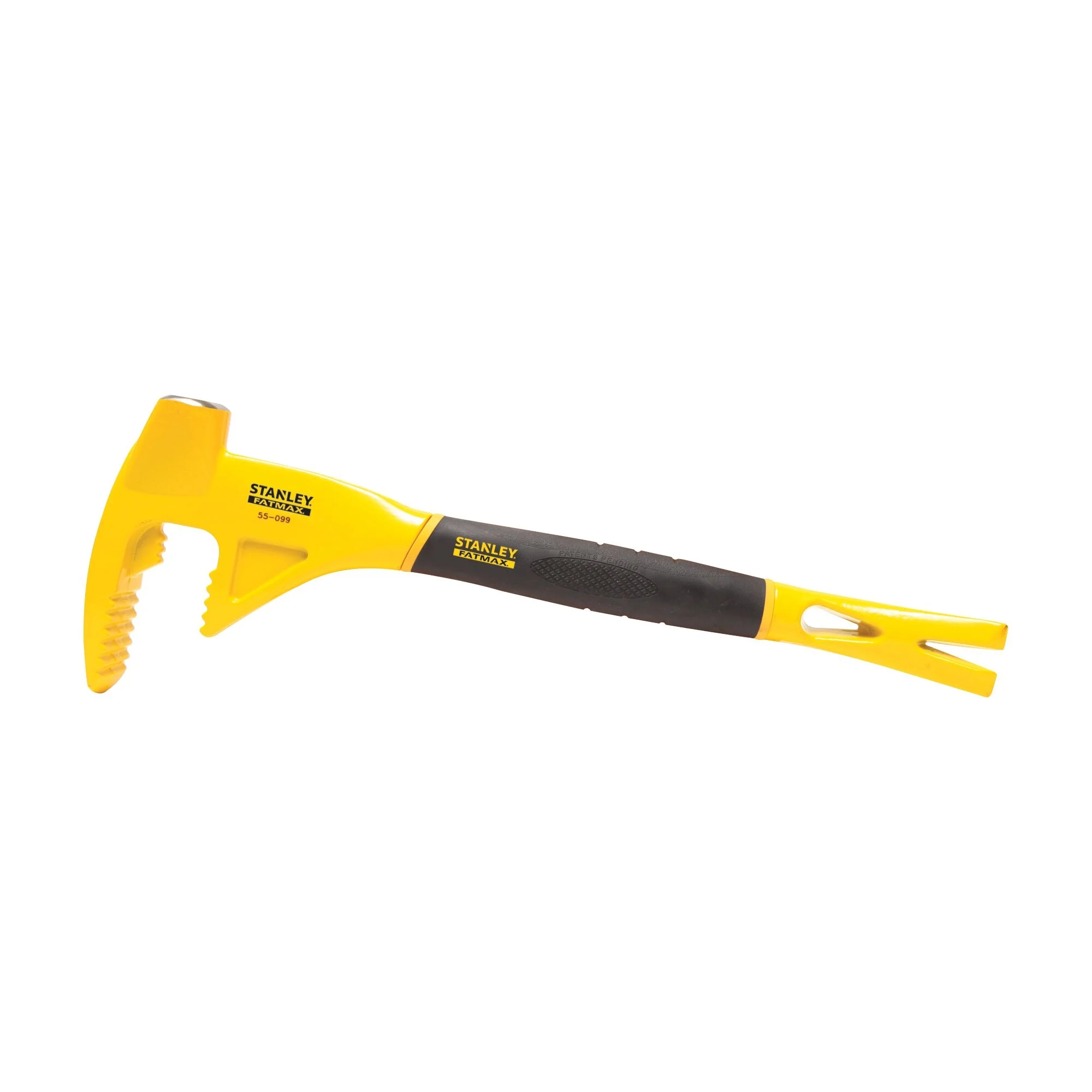 Fatmax Fubar 55-099 Functional Utility Bar, 18 in L, Beveled Tip, 1-1/2 in Claw Blade Width Tip, Steel, 1 in Dia