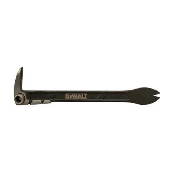 DWHT55524 Claw Bar, 10 in L, Pointed Tip, 1/2 in Tip, Steel - DEWALT