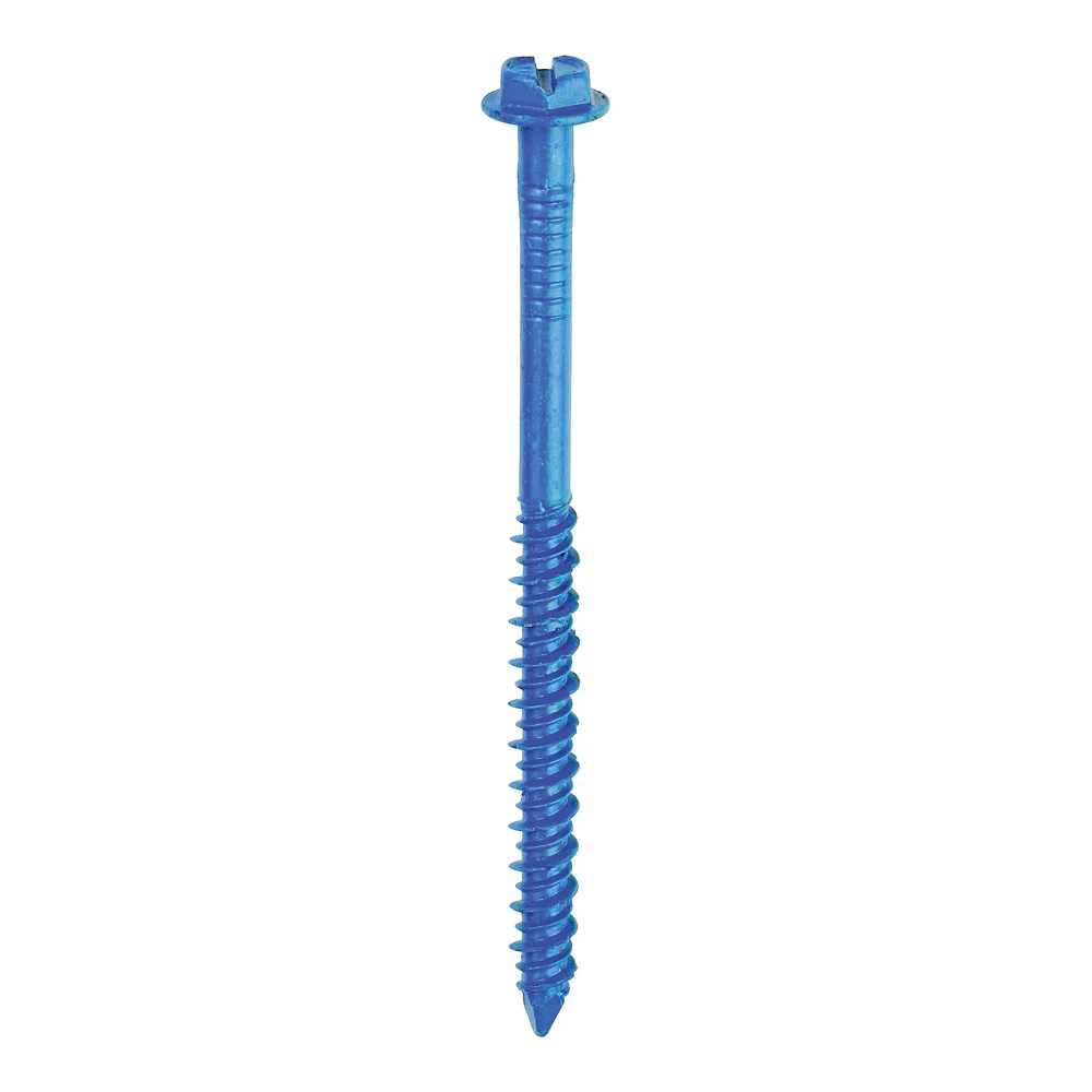 24300 Screw Anchor, Hex Drive, Steel, Climaseal, 75 PK - Tapcon