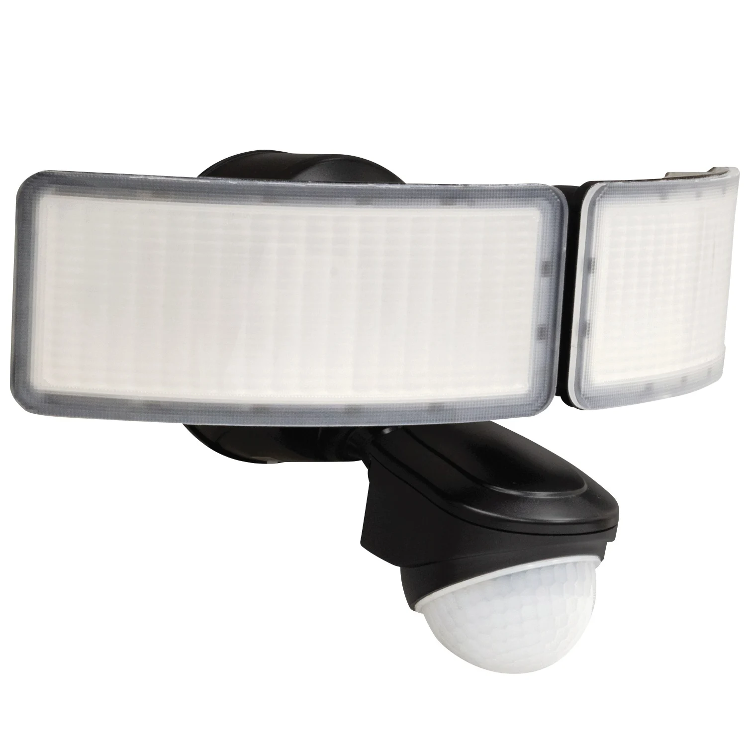 O-OV-2200M-PB Security Light, 110/240 V, 24 W, LED Lamp, Daylight, 2400 Lumens, 5000 K Color Temp, Plastic Fixture, Bronze