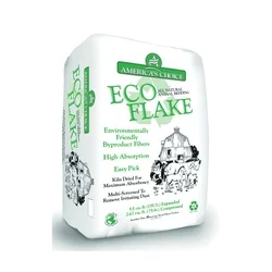 532.67P2ECOAC Series Animal Bedding, Eco Flake, Wood, Natural - America's Choice