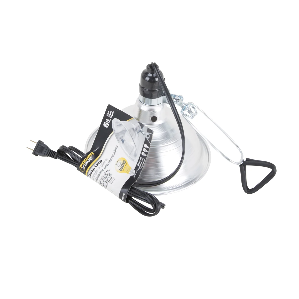 ORBL081508 Brooder Clamp Light, Plug-In, Clamp Lights Lamp, Silver