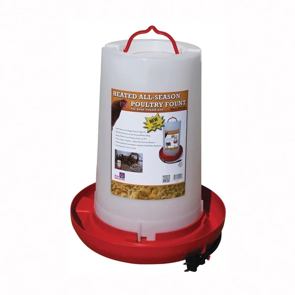 HPF-100 Poultry Fount, 3 gal, Plastic