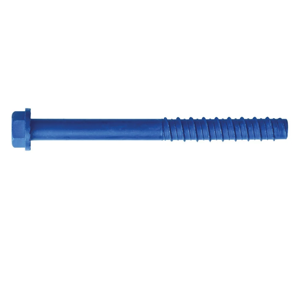 50426 Screw Anchor, Hex Drive, Steel, Metallic, 2 PK - Tapcon