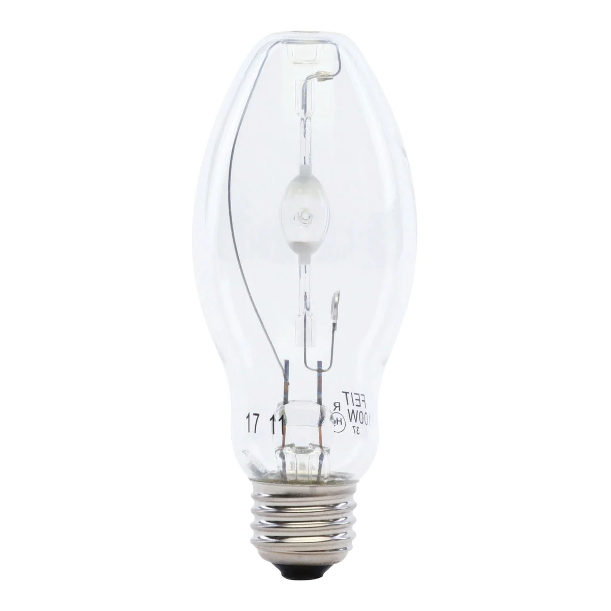 MH100/U/MED High-Intensity Discharge HID Light Bulb, 100 W, ED17 Lamp, E26 Medium Lamp Base, 8500 Lumens