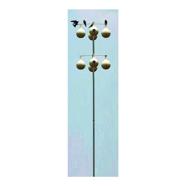 MP-15G Telescoping Gourd Pole, 15 ft H, Steel