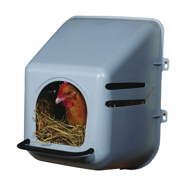 163620 Nesting Box, Black/Neutral Gray - Little Giant