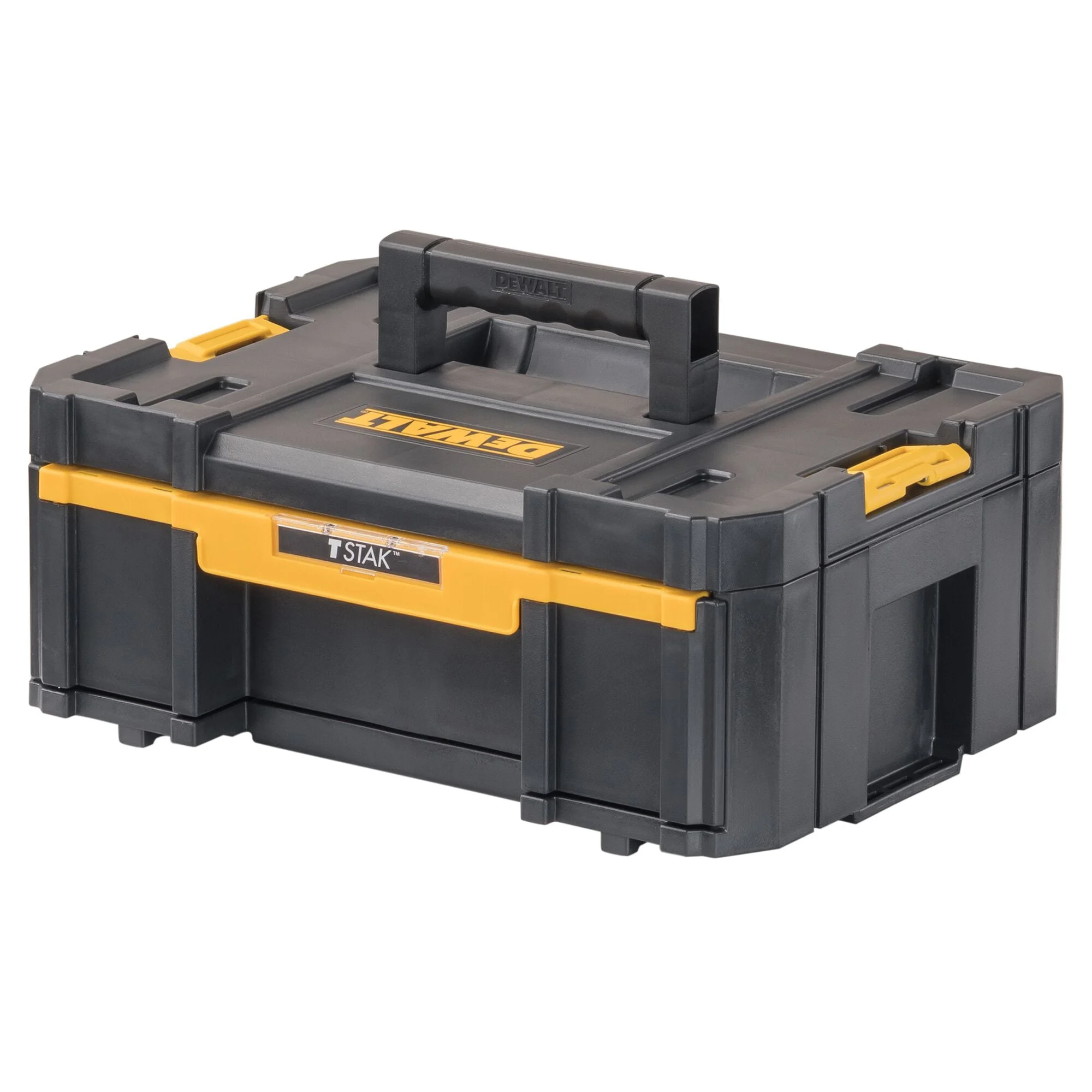 TSTAK III Series DWST17803 Single Deep Drawer, 16.5 lb, Plastic, Black, 1-Drawer, 3-Compartment