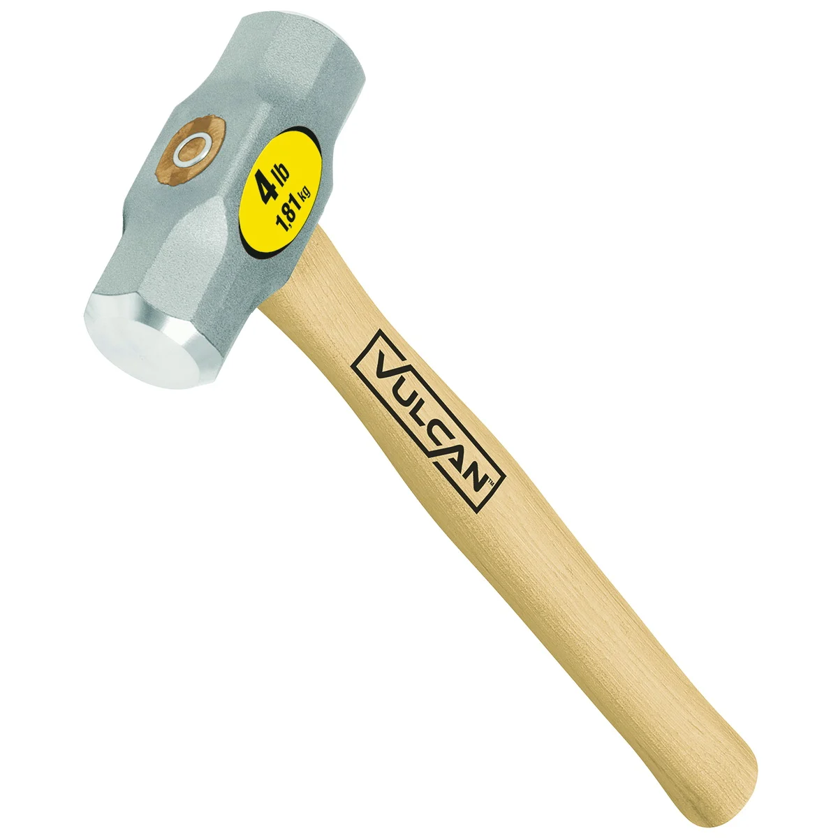 34511 Engineer Hammer, 4 lb Head, Forged Milled Head, Steel Head - Vulcan
