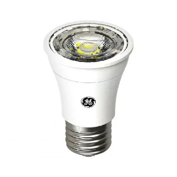 26383 LED Bulb, Flood/Spotlight, PAR16 Lamp, 40 W Equivalent, GU10 Lamp Base, Dimmable, Warm White Light - GE