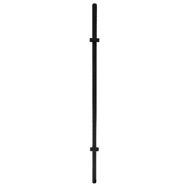SSP3BN Stall Starter Post, Specifications: 3-Way Connector, 16 ga Material, Brown, Powder-Coated
