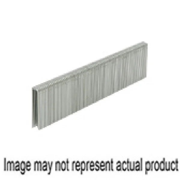 21103S Staple, 1/4 in W Crown, 1 in L Leg, 18 ga, Steel, Electro-Galvanized