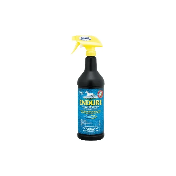 Endure 3002431 Fly Spray, Liquid, White, 32 oz - Farnam
