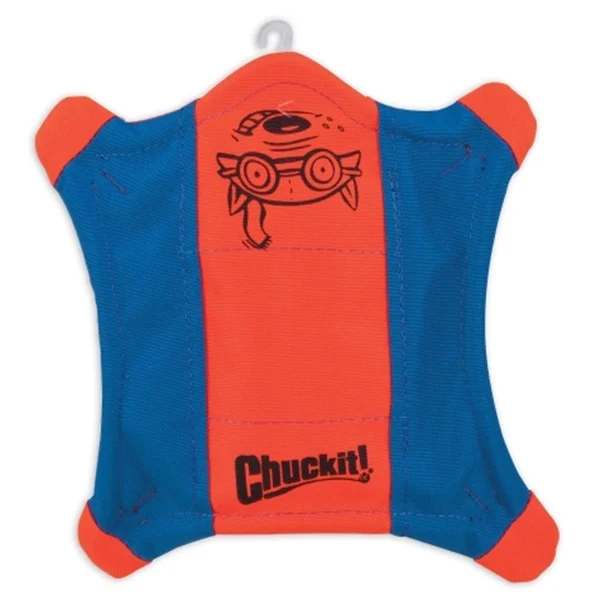 11300 Dog Toy, M, Canvas, Blue/Orange - Chuckit!