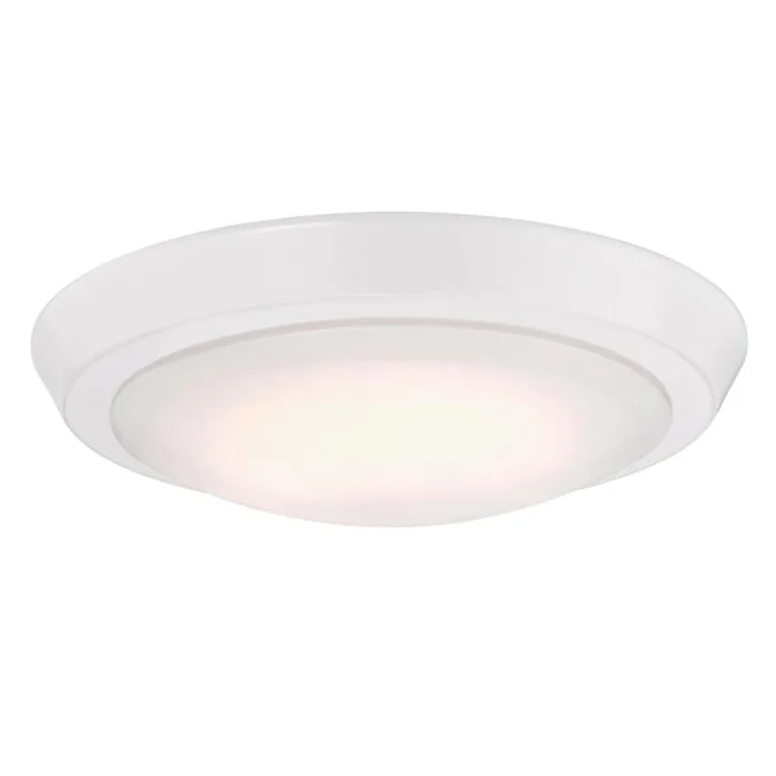 6107400 Flush-Mount Ceiling Fixture, 120 V, 75 W, 1 -Lamp, LED Lamp, 1400 Lumens, 3000 K Color Temp