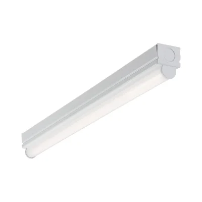 4ST2L4040R Strip Light, 120/277 V, 39.2 W, LED Lamp, Bright White, 4433 Lumens, 4000 K Color Temp, Steel, White - Metalux