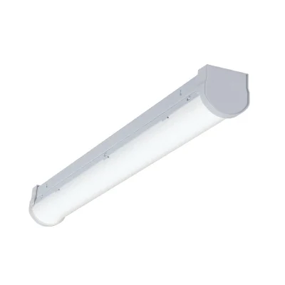 4SLSTP4040DD-UNN Strip Light, 120/277 V, 44 W, LED Lamp, Bright White, 4760 Lumens, 4000 K Color Temp, Steel, White