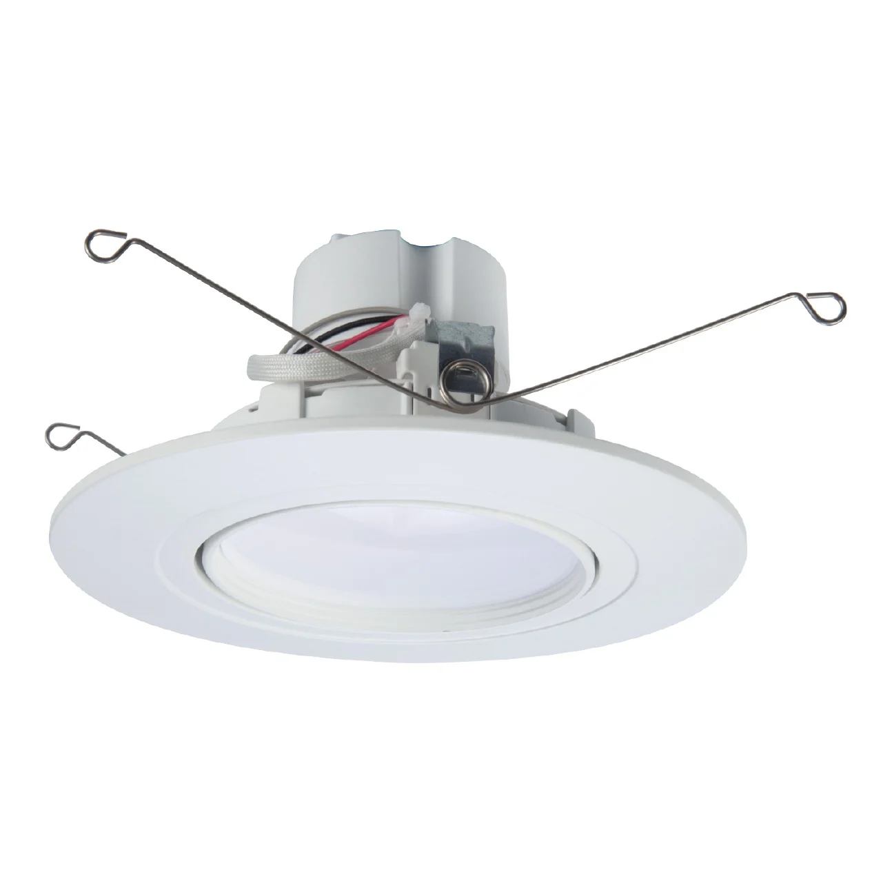 RA56 Series RA56069S1EWHR Lighting Kit, 7 W, 120 V, LED Lamp, White, Matte - Halo