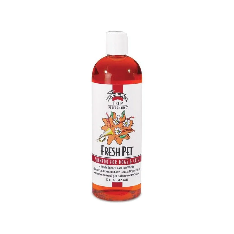 TP562-17 Pet Shampoo, Liquid, Red, Fresh, 17 oz Bottle
