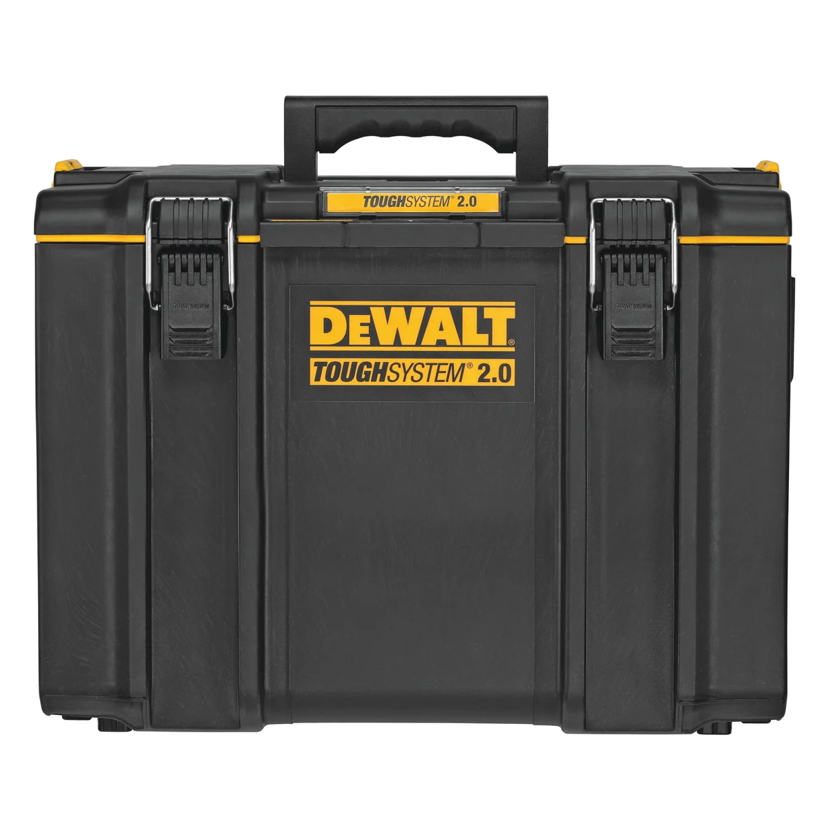 ToughSystem 2.0 DWST08400 Extra Large Tool Box, 110 lb, Plastic, Black, 1-Compartment