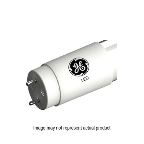 37156 LED Tube Light Bulb, Specialty, T8 Lamp, 20 W Equivalent, Bi-Pin Lamp Base, Clear, Daylight Light, 5000 K Color Temp
