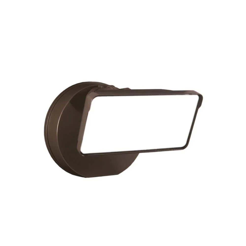 TGS Series TGS3S401FSRB Flood Light, 120 V, 26.7 W, LED Lamp, Daylight, 3000 Lumens, 4000 K Color Temp, Aluminum Fixture, Bronze - Halo