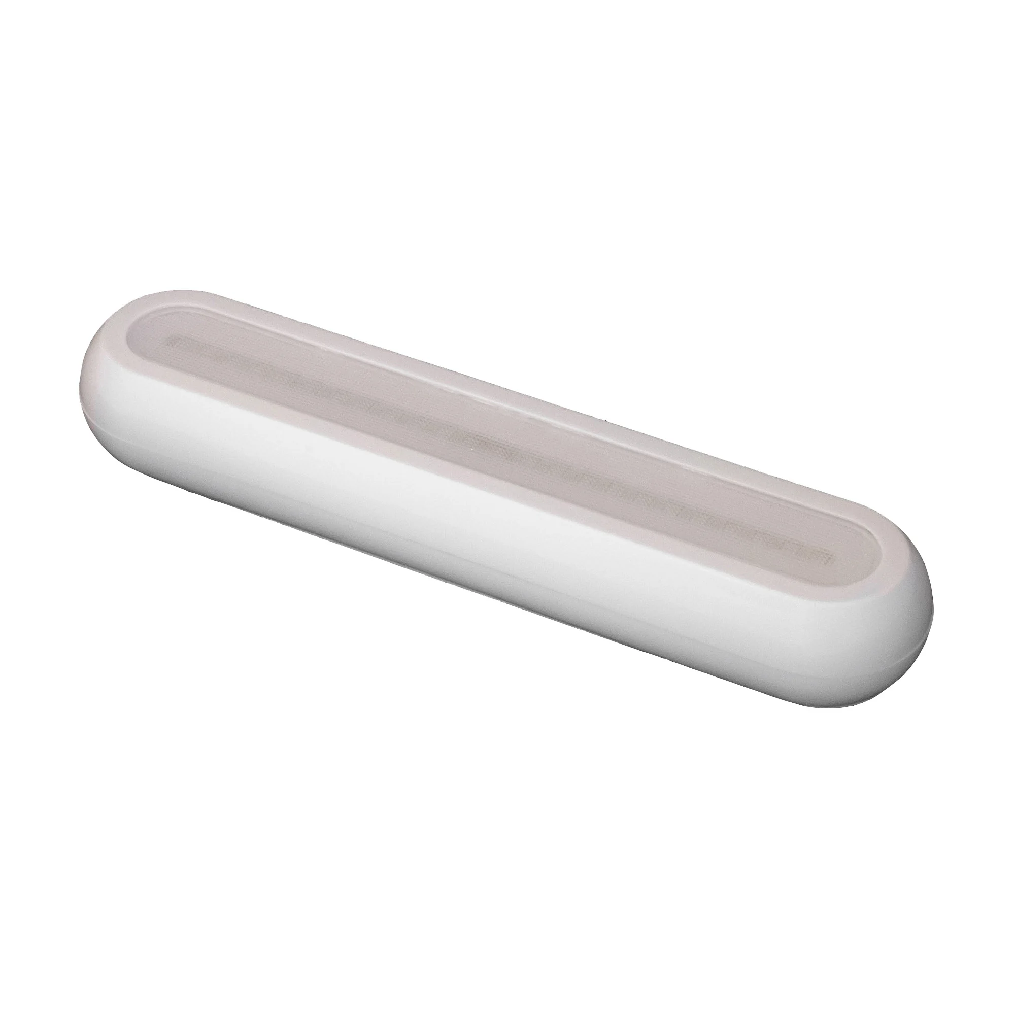 BL-BUTN-W Compact Bar Light, AA Battery, LED Lamp, 120 Lumens, 3000 K Color Temp, White