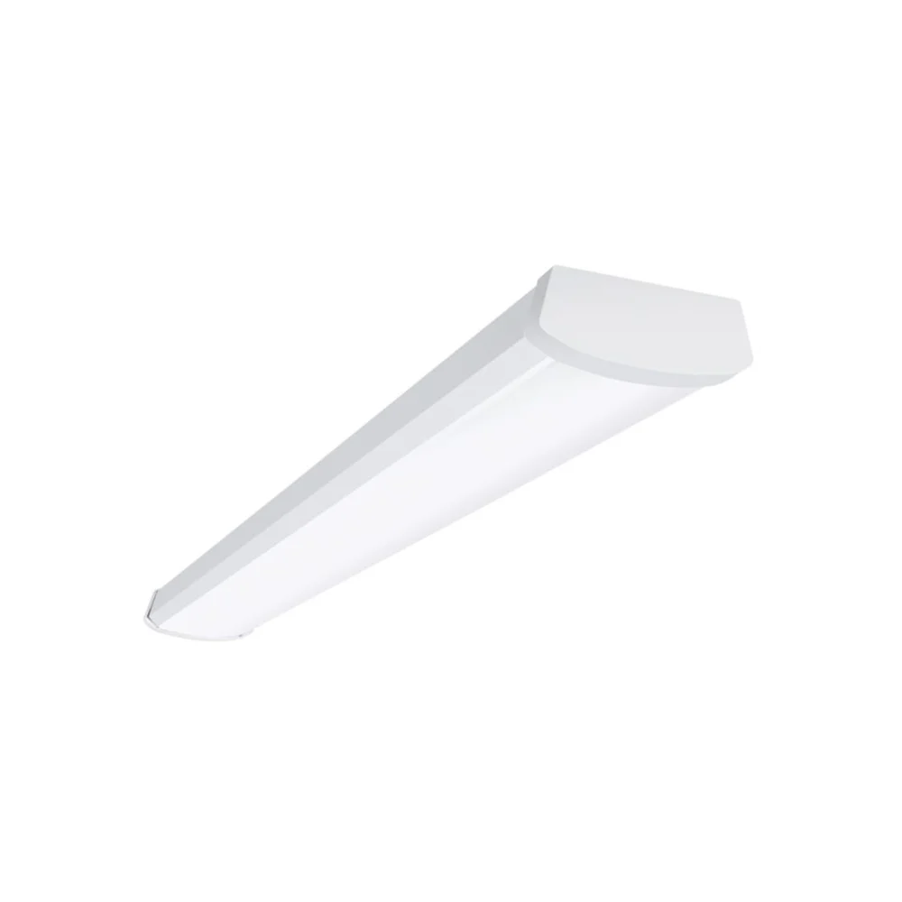 4NW35C3R Wraparound Light Fixture, 120/277 V, 34 W, LED Lamp, 3800 Lumens, 3000, 3500, 4000 K Color Temp - Metalux