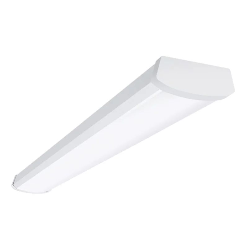 NWS Selectable Wrap 4NWS3C3MS-UNV Linear Wrap Light, 120/277 V, 38.8 W, LED Lamp, Daylight, 4216 Lumens, 5000 K Color Temp, Steel, White