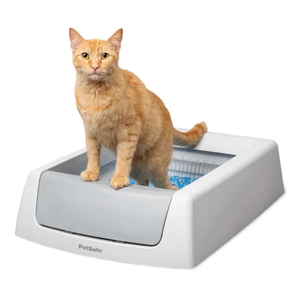 ScoopFree PAL00-17296 Self-Cleaning Litter Box, 20 1/2 in W, 28 in D, Plastic