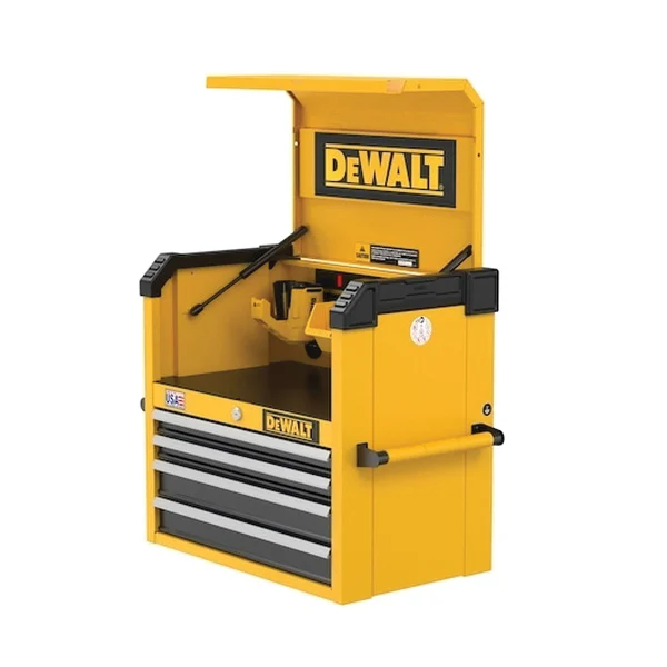 DWST26041 Tool Chest, 2000 lb, 26 in OAW, Steel, 4-Drawer