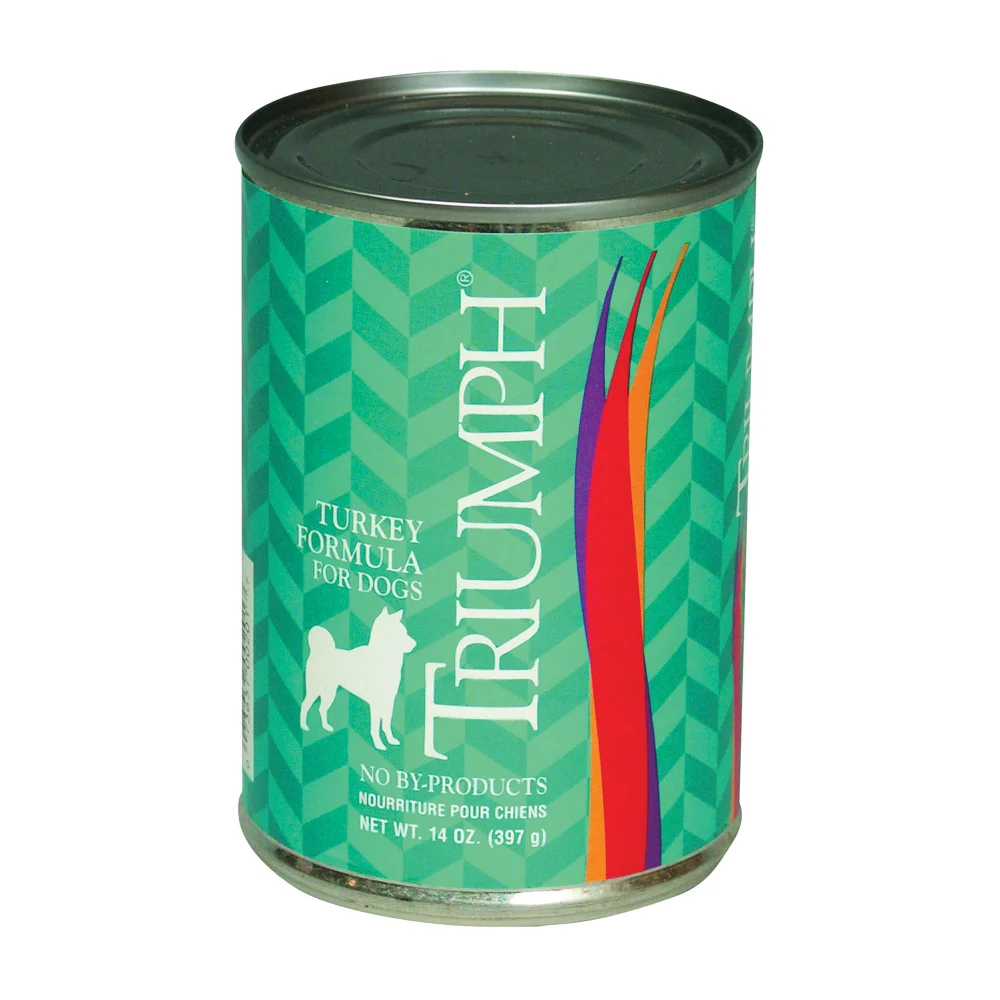 6600201 Dog Food, Wet, All-Sizes, Turkey, 14 oz Can