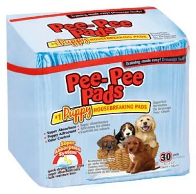 100519797 Pee-Pee Pad, 22 in L, 22 in W, 30/PK