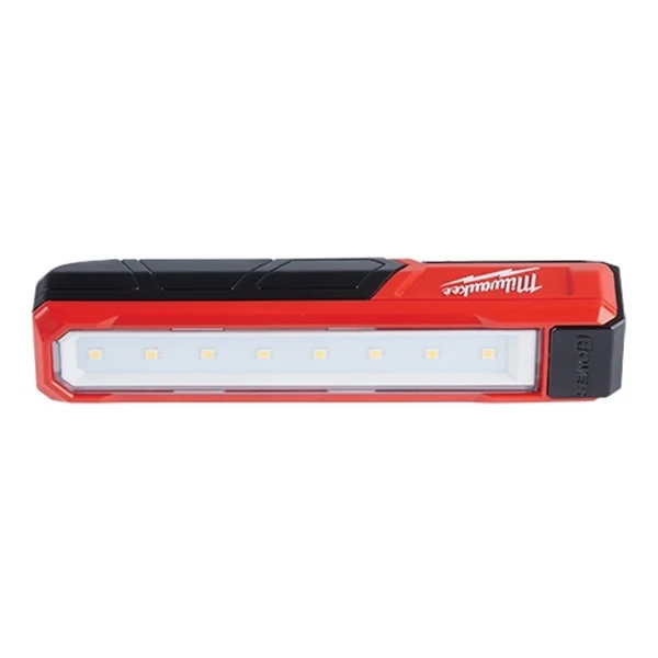 2112-21 Rechargeable Pocket Flood Light, 4 VDC, LED Lamp, 445 Lumens, Aluminum Fixture, Black/Red