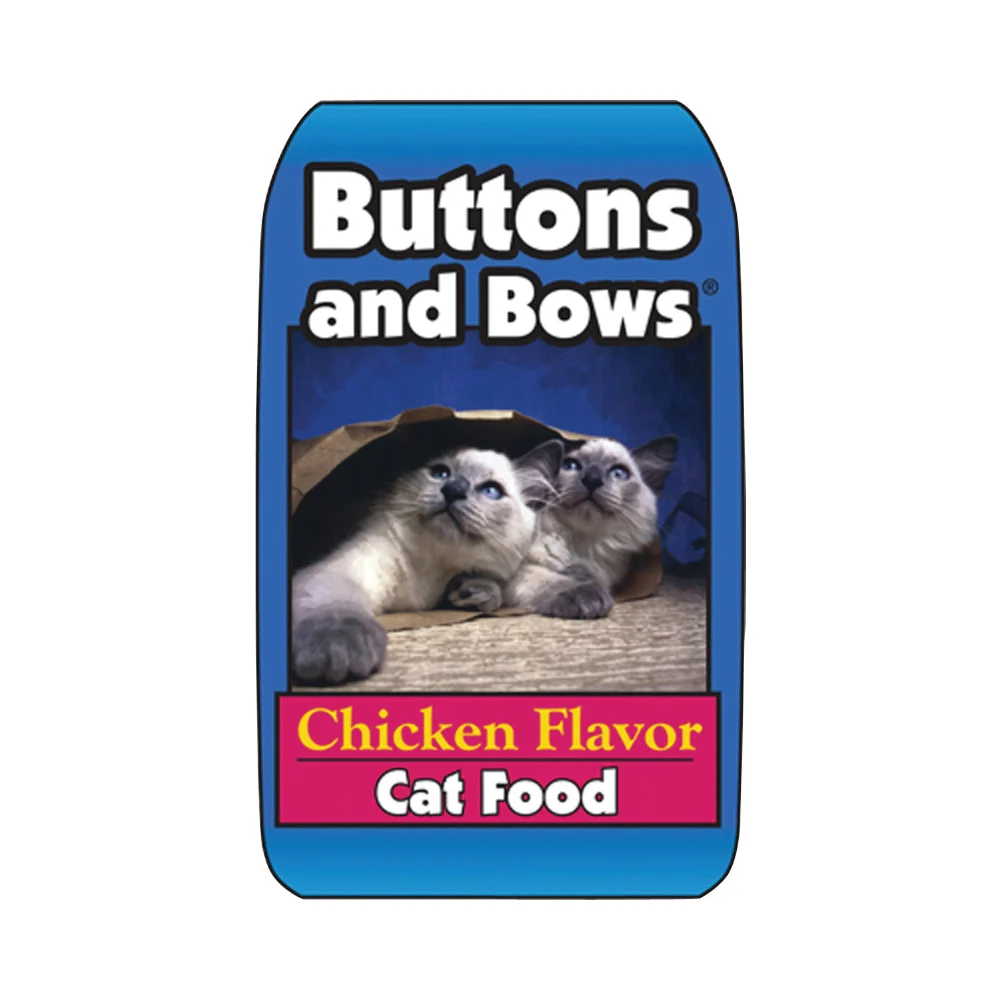 10019 Cat Food, Dry, Chicken Flavor, 40 lb Bag - Buttons and Bows