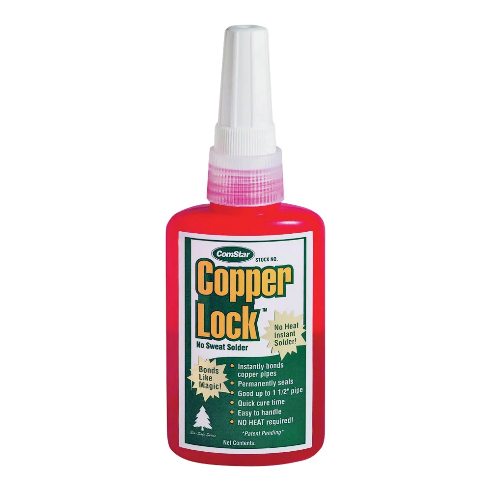 Copper Lock Series 10-801 No Heat Solder, 10 mL Tube, Liquid, -60 to 300 deg F Melting Point