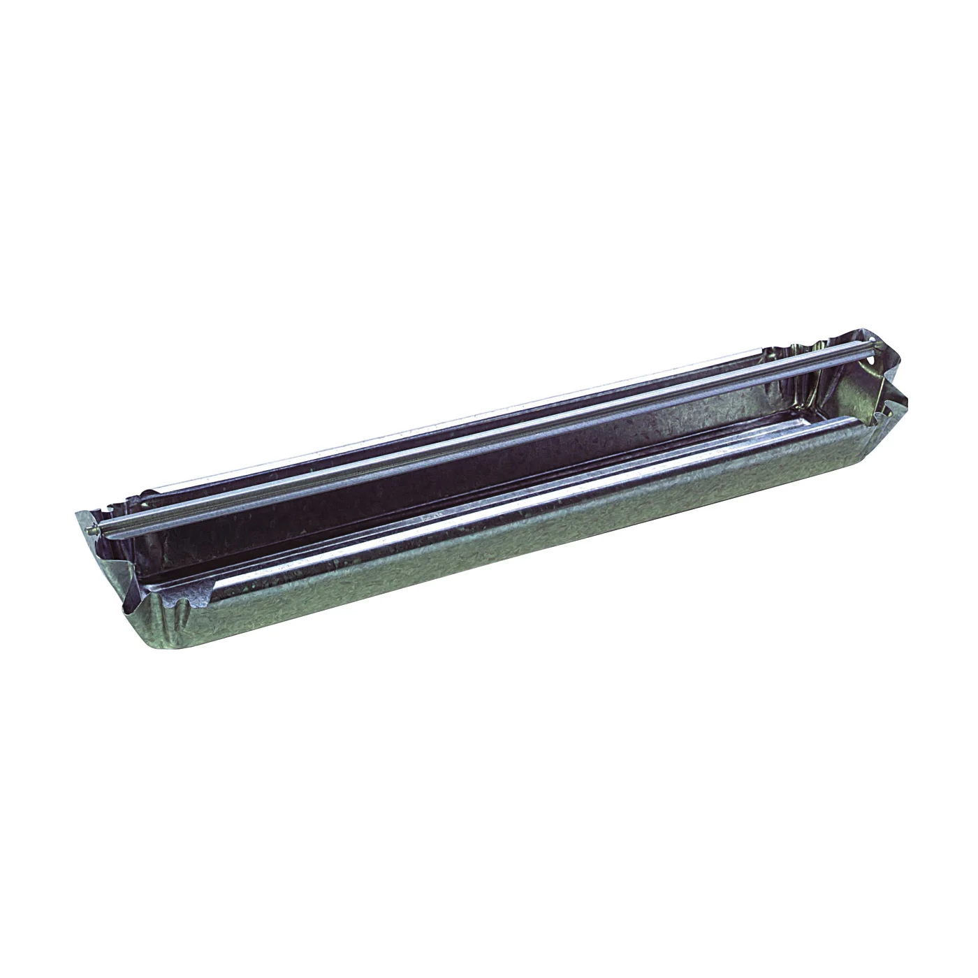 9818 Poultry Ground Feeder, Rolled Edge, Steel, Galvanized - Miller