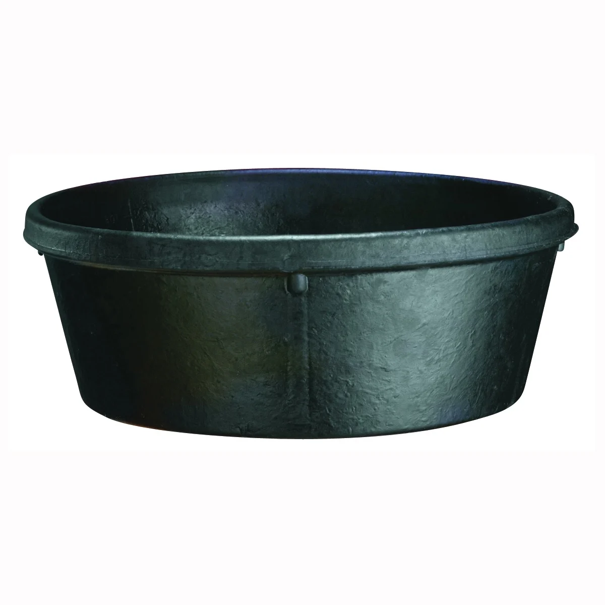 CR-40 Feeder Pan, 4 qt Volume, Rubber, Black