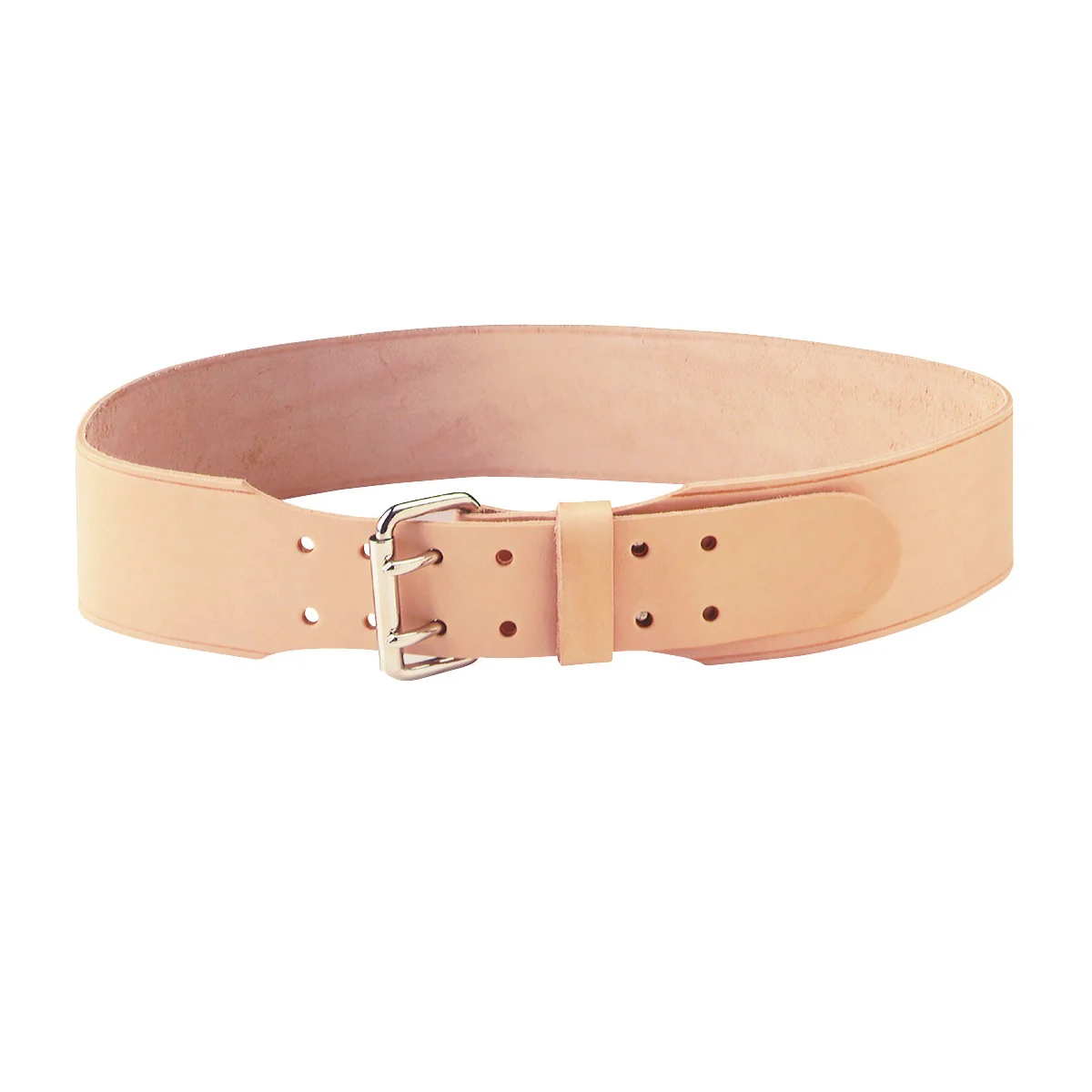 Tool Works Series 962M Work Belt, 35 to 40 in Waist, Leather, Tan - CLC