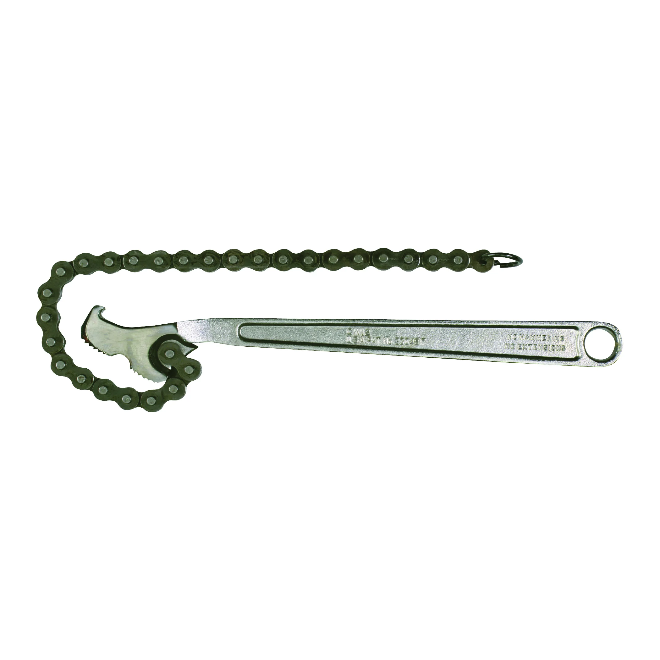 Farrier CW12H Chain Wrench, 12 in L, Steel, Nickel Chrome - Diamond
