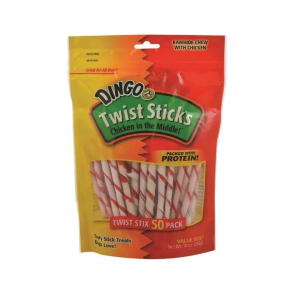P-45022 Dog Treat, Stick, Chicken, 10 oz, 50/PK