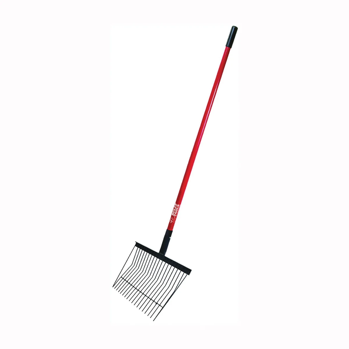 92342 Stall Fork, Steel Tine, Fiberglass Handle, Long Handle, 59 in L Handle - BULLY Tools
