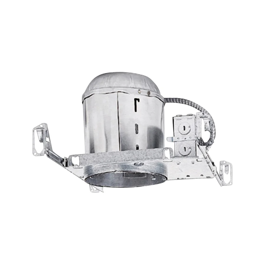 H7ICAT Recessed Housing, 10-1/2 in L x 7-1/2 in W x 7 in H Dimensions, New Construction, 6 in Dia Recessed Can