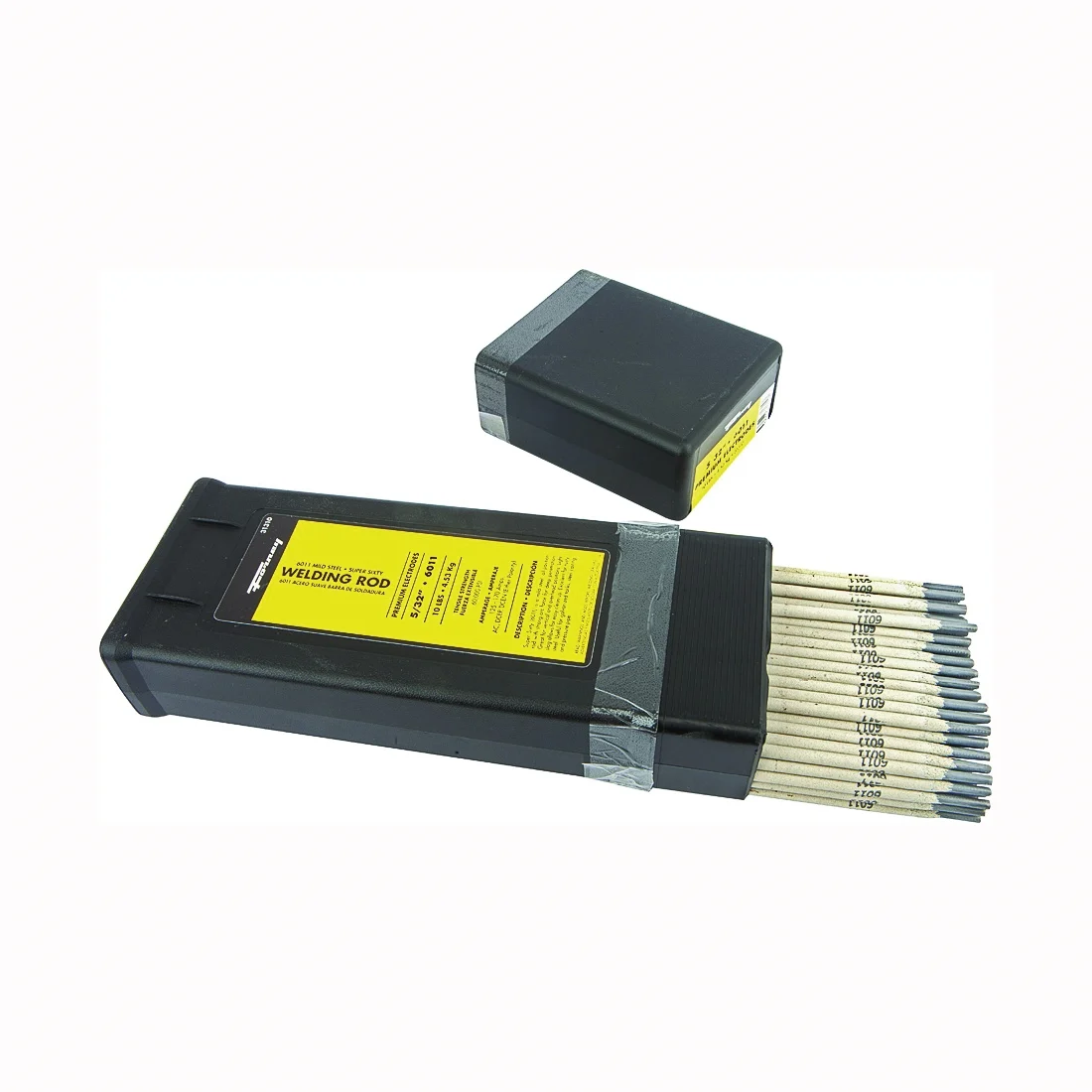 31310 Stick Electrode, 5/32 in Dia, 14 in L, Mild Steel - Forney