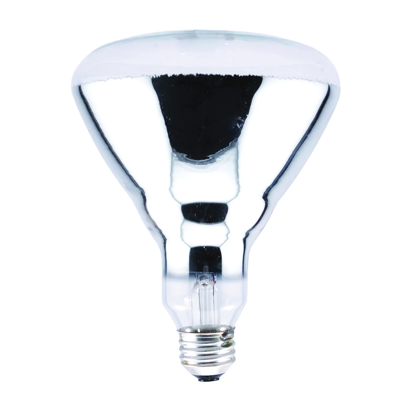 14664 Incandescent Lamp, 250 W, BR40 Lamp, Medium E26 Lamp Base, 2000 Lumens, 2850 K Color Temp - Sylvania