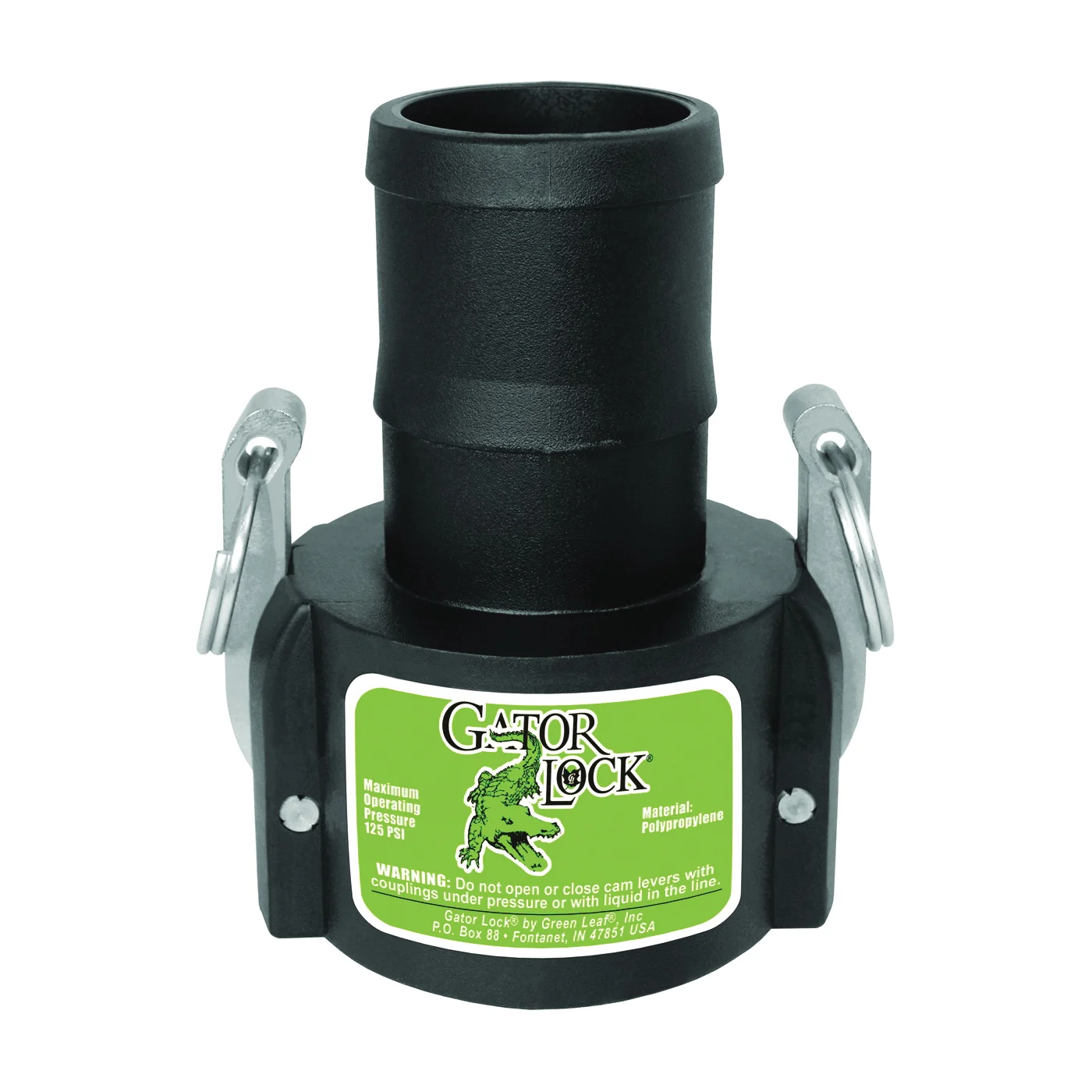 150C/GLP150CNL Cam Lever Coupling, 1-1/2 in, Female x Hose Barb