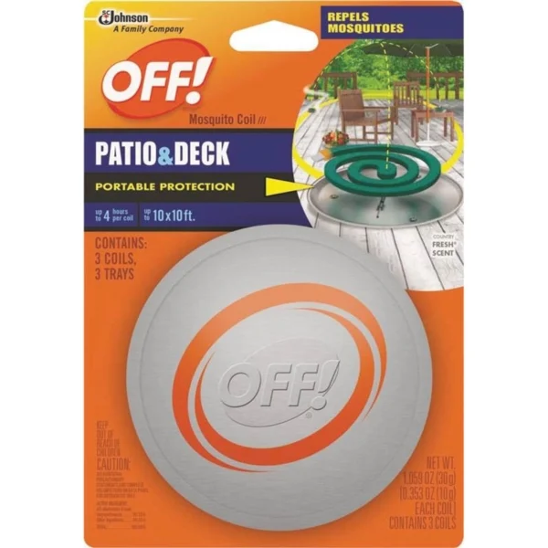 OFF 75204 Mosquito Coil Starter, Solid - SC Johnson