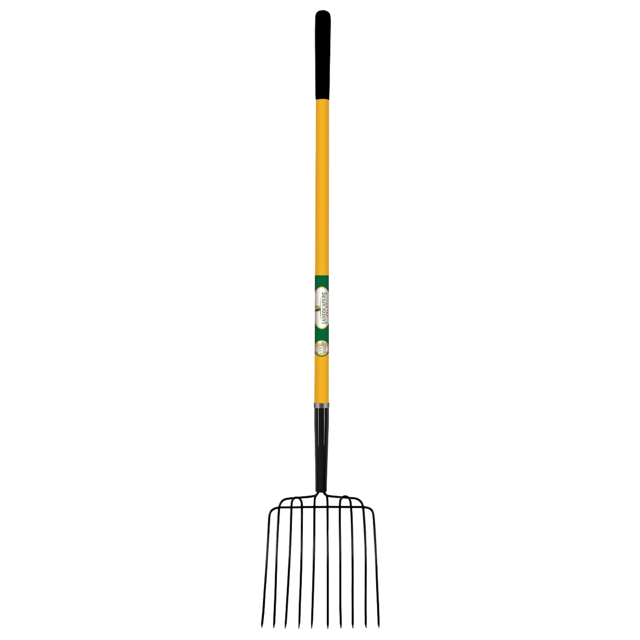 BPJ-10LF-OR Fork 10 Tine Fiberglass Handle, 54 in